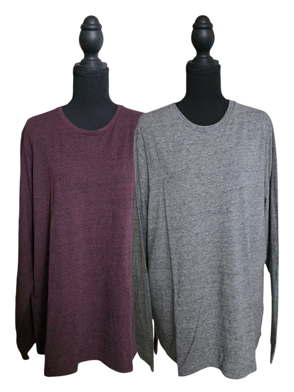 Old Navy Men's Crewneck Sweater - Plum & Gray